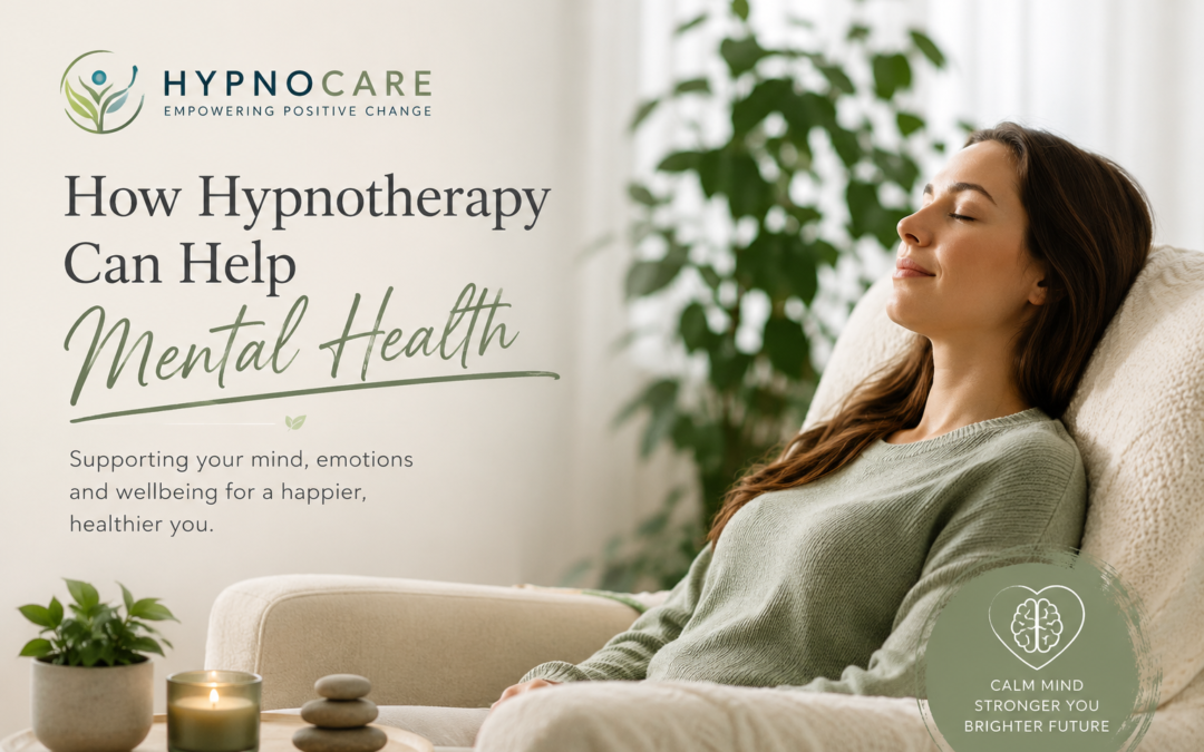 Hypnotherapy for mental health and emotional well being